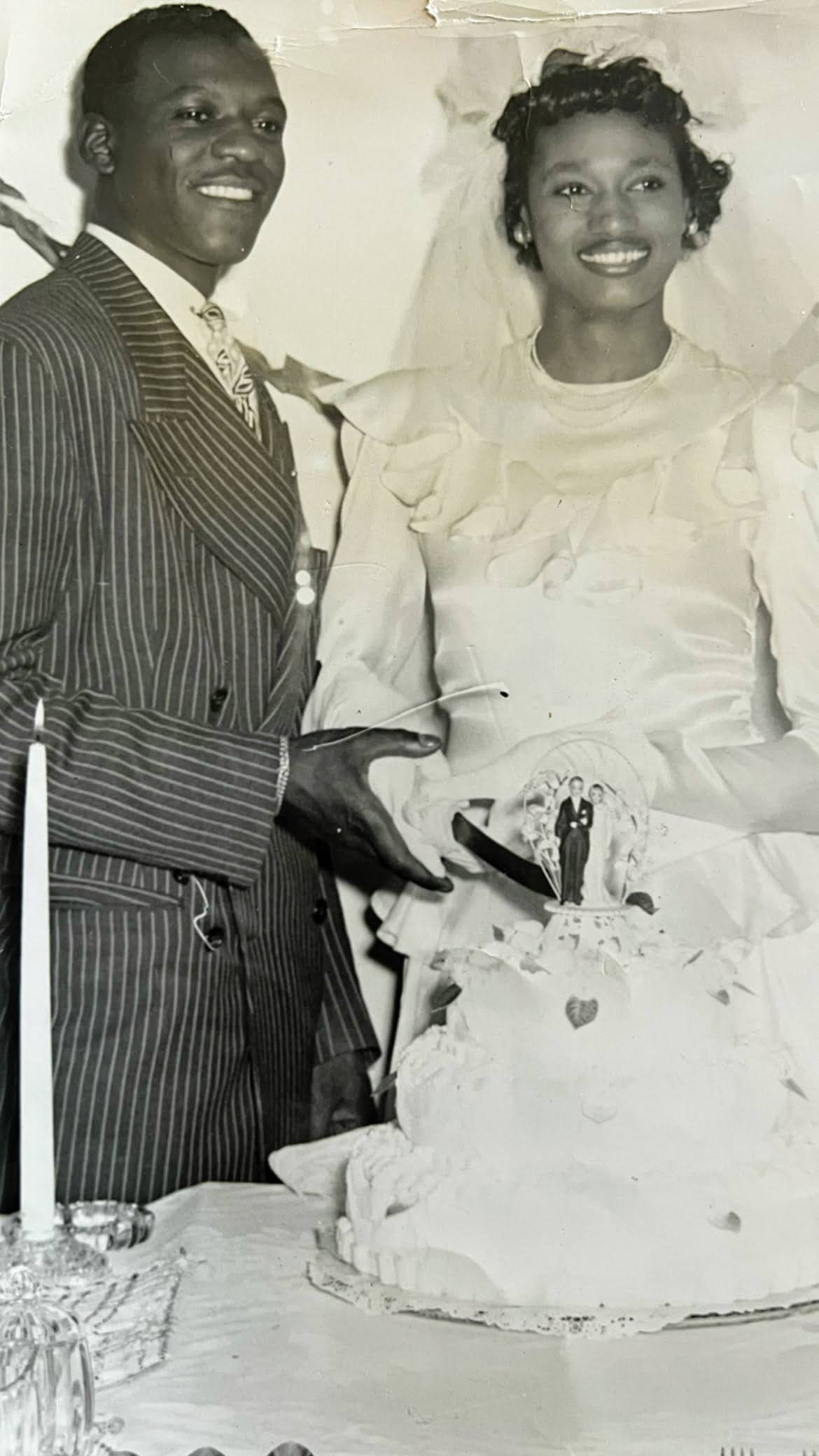 Before enhancement - faded old photo